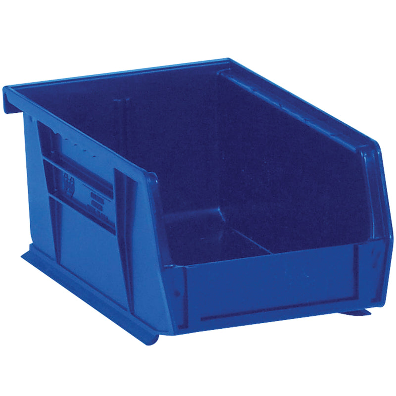 9 1/4 x 6 x 5" Blue Plastic Stack & Hang Bin Boxes (BINP0965B) Case Of 12