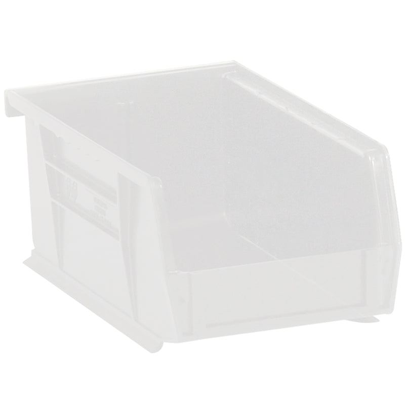 9 1/4 x 6 x 5" Clear Plastic Stack & Hang Bin Boxes (BINP0965CL) Case Of 12