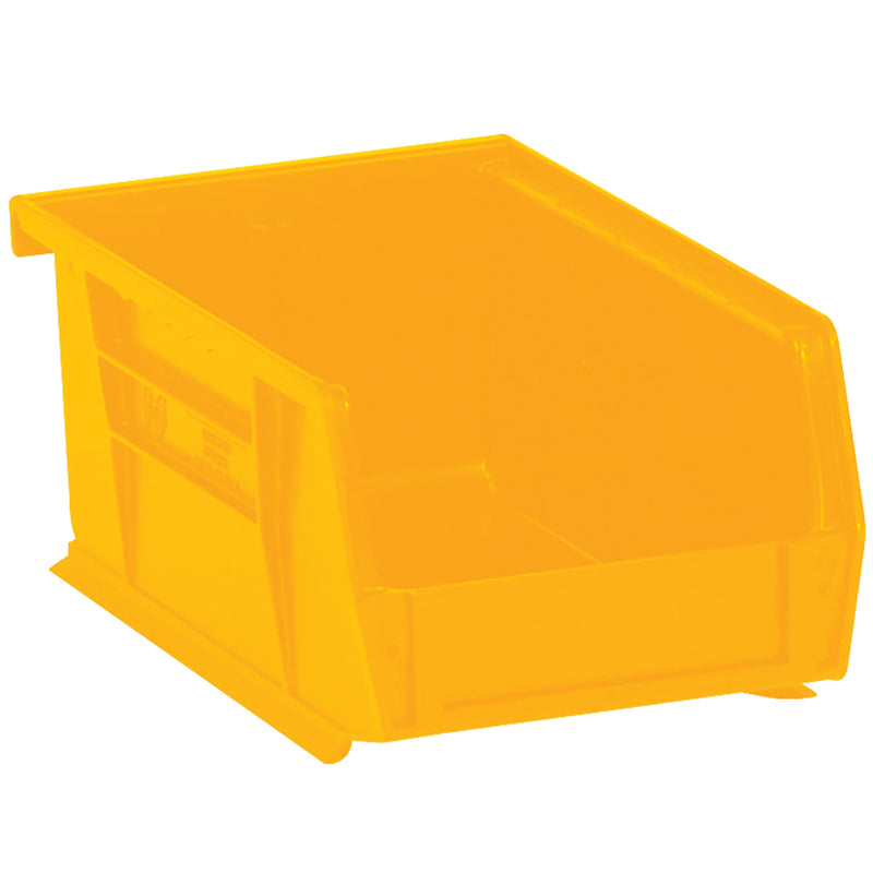 9 1/4 x 6 x 5" Yellow Plastic Stack & Hang Bin Boxes (BINP0965Y) Case Of 12