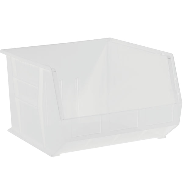 18" x 16 1/2" x 11 Clear Plastic Stack & Hang Bin Boxes (BINP1816CL) Case Of 3