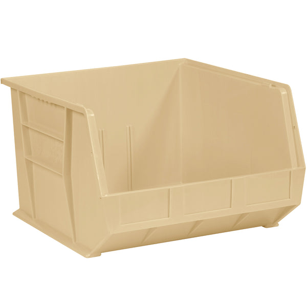 18" x 16 1/2" x 11" Ivory Plastic Stack & Hang Bin Boxes (BINP1816V) Case Of 3