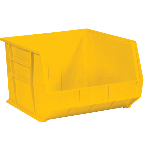 18 x 16 1/2 x 11" Yellow Plastic Stack & Hang Bin Boxes (BINP1816Y) Case Of 3