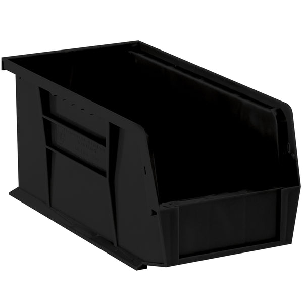 18 x 8 1/4 x 9" Black Stack & Hang Bin Boxes (BINP1889K) Case Of 6