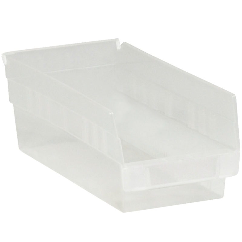 11 5/8 x 6 5/8 x 4" Clear Plastic Shelf Bin Boxes (BINPS103CL) Case Of 30