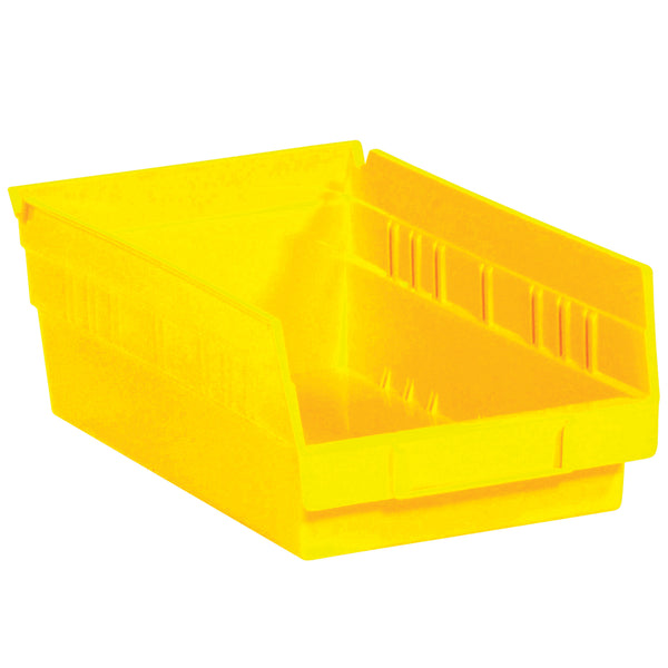 11 5/8 x 6 5/8 x 4" Yellow Plastic Shelf Bin Boxes (BINPS103Y) Case Of 30