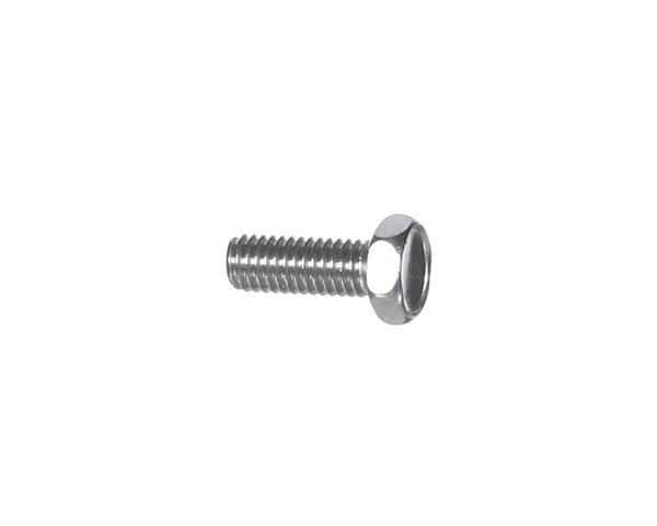BIRO HHS012S HEX HEAD SCREW 10-32 X 1/2, SS (BIROHHS012S) Each