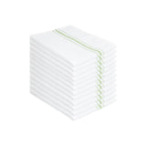 Arkwright Home® Mariposa Bistro NaPackin 18x22 Green Stripe, 120/Case (BISTRO-GRN-CS) Case of 120