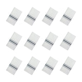 Arkwright Home® Mariposa Bistro NaPackin 18x22 Gray, Stripe, 120/Case (BISTRO-GY-CS) Case of 120
