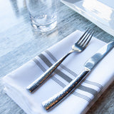 Arkwright Home® Mariposa Bistro NaPackin 18x22 Gray, Stripe, 120/Case (BISTRO-GY-CS) Case of 120