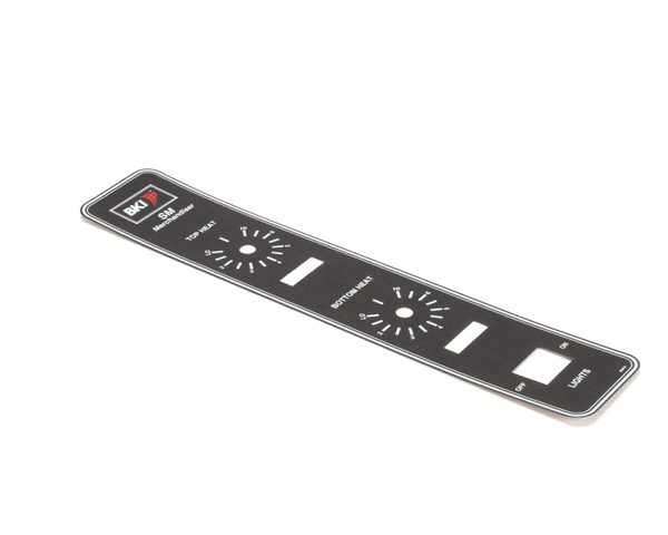 BKI N0476 DECAL, CONTROL PANEL, SM (BKIN0476) Each