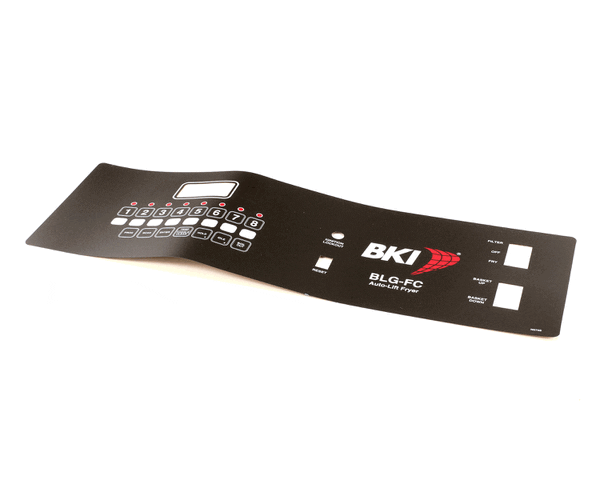 BKI N0705 DECAL, CONTROL PANEL, BLG-FC, BOIL OUT (BKIN0705) Each