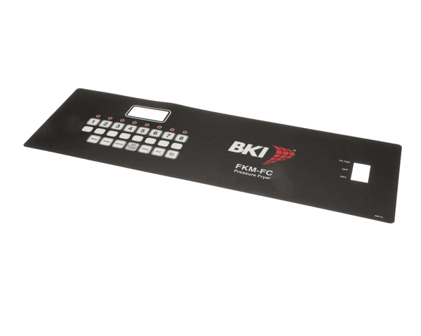 BKI N0710 DECAL, CONTROL PANEL, FKM-FC, BOIL OUT (BKIN0710) Each