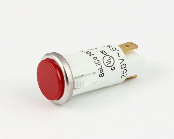 BKI PL0004 PILOT LIGHT, ROUND 250V (BKIPL0004) Each
