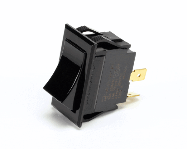 BKI S0367 SWITCH, ROCKER DPST 250V BLACK (BKIS0367) Each