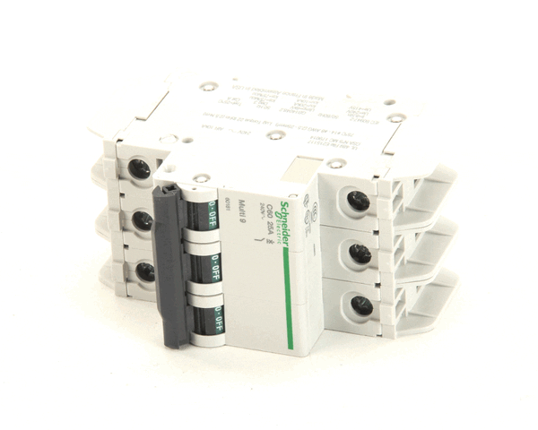 Bakers Pride 2E-P1208A Circuit Breaker; 3P;25A [Ep-2- (BKP2E-P1208A) Each
