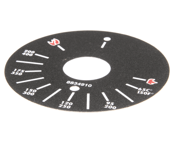 Bakers Pride As-8834910 Decal; Dial Plate Thermostatic Griddle (BKPAS-8834910) Each