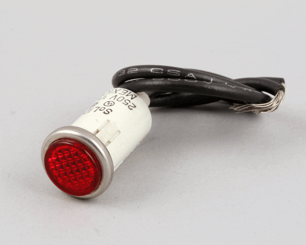 Bakers Pride As-P1168A Indicator Lamp; Red 1/2;250V;1 (BKPAS-P1168A) Each