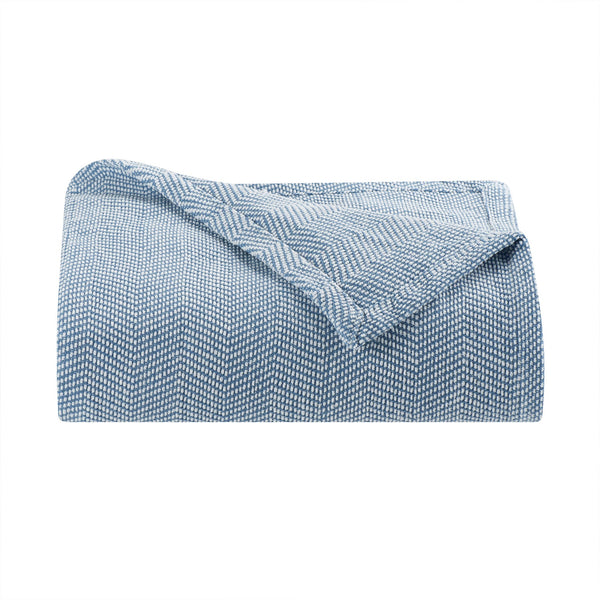 Aston & Arden Chenille Throw Blanket 50x70 Blue (P-THROW-CHEN-BL) 1/EA