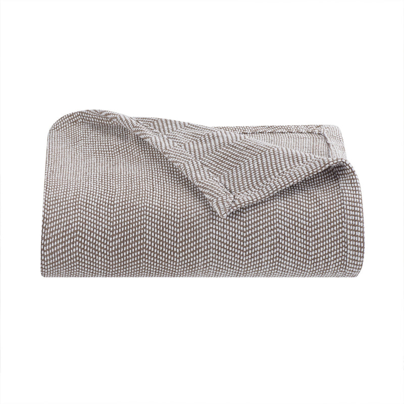 Aston & Arden Chenille Bed Blanket Queen Brown (P-BLT-CHN-QN-BR) 1/EA