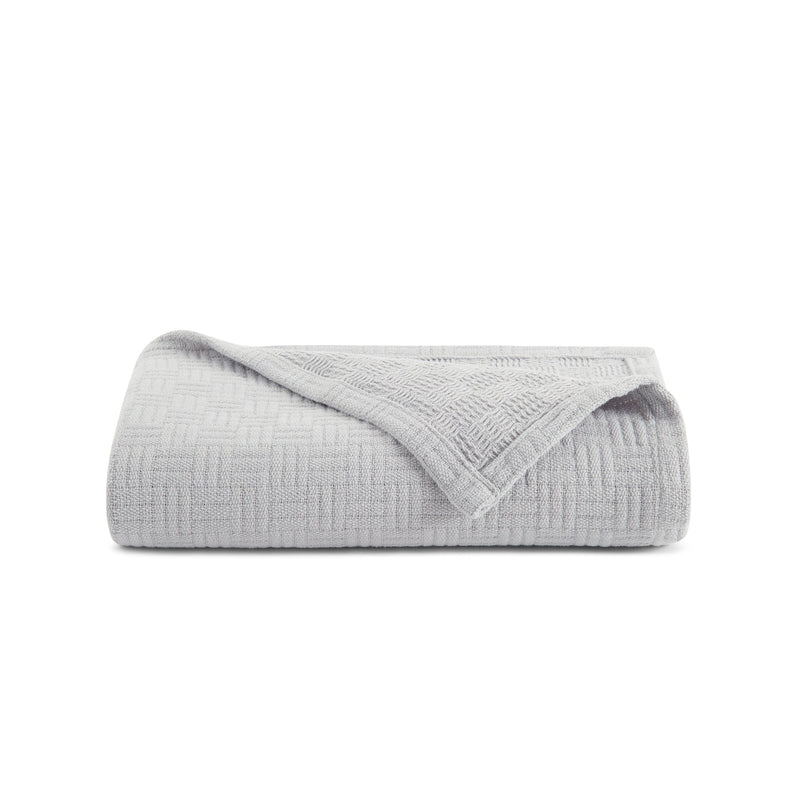 Host & Home Cotton Blankets (Throw) 50x70 Light Grey (P-THCOT-5070-LG) 1/EA