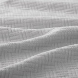 Arkwright Home® Host & Home Cotton Bed Blanket King Light Gray, 4/Case (BLKT-COT-10490-LG) Case of 4