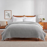 Arkwright Home® Host & Home Cotton Bed Blanket Twin Light Gray, 4/Case (BLKT-COT-6890-LG) Case of 4