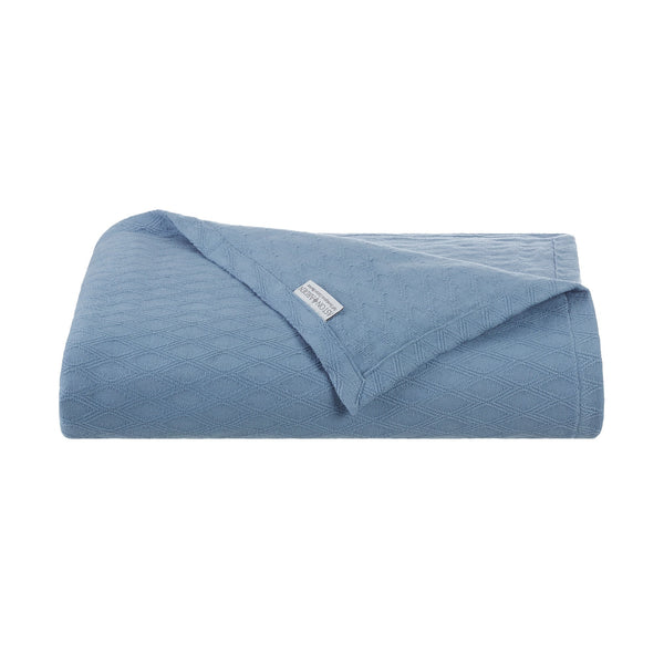 Aston & Arden Tencel Bed Blanket King Blue (P-BKT-TNC-KG-BL) 1/EA