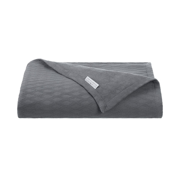 Aston & Arden Tencel Bed Blanket King Dark Grey (P-BKT-TNC-KG-DG) 1/EA