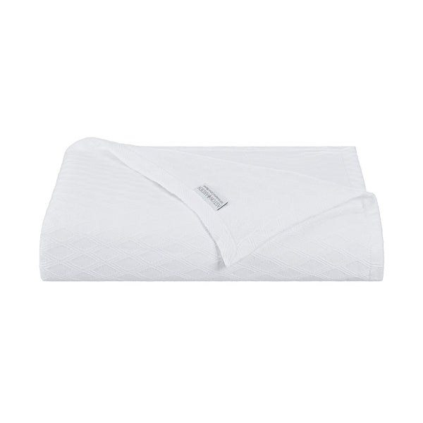 Aston & Arden Tencel Bed Blanket King White (P-BKT-TNC-KG-WH) 1/EA