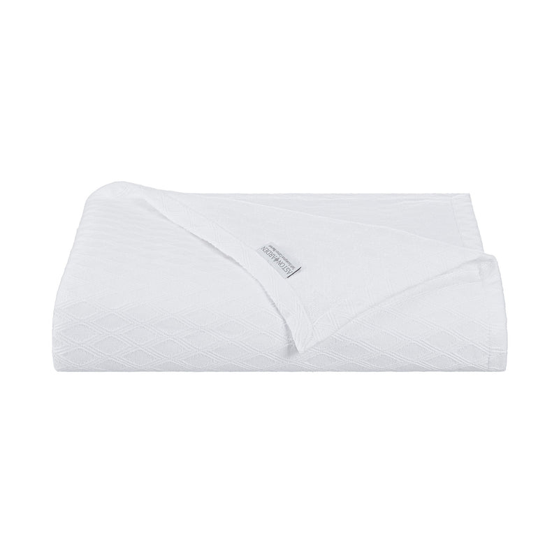 Aston & Arden Tencel Bed Blanket King White (P-BKT-TNC-KG-WH) 1/EA