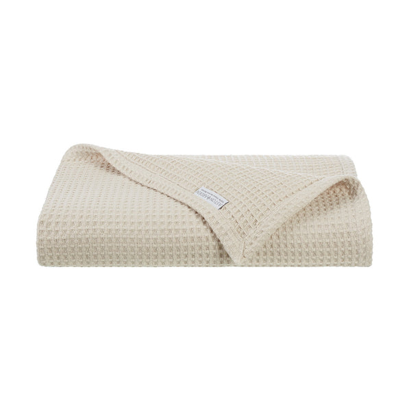 Aston & Arden Waffle Bed Blanket Twin Beige (P-BLT-WFL-TW-BG) 1/EA