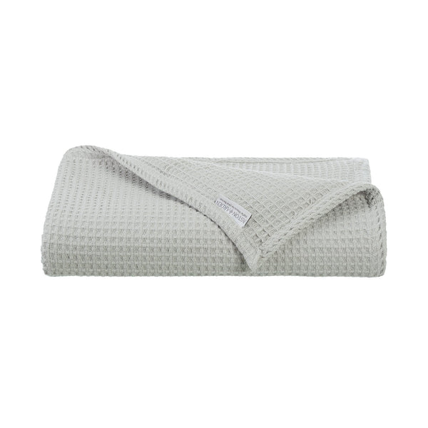 Aston & Arden Waffle Bed Blanket Twin Light Grey (P-BLT-WFL-TW-LG) 1/EA