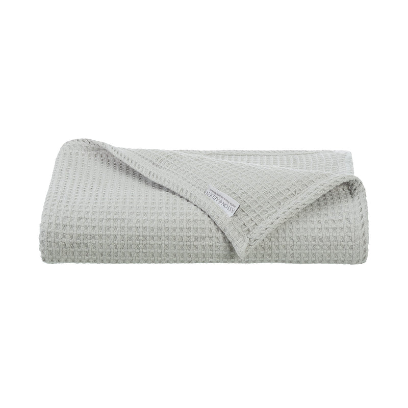 Aston & Arden Waffle Bed Blanket Twin Light Grey (P-BLT-WFL-TW-LG) 1/EA