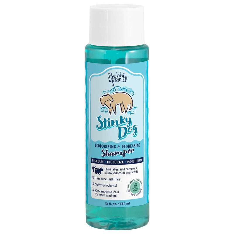 Bobbi Panter (Professional) Signature STINKY Dog Shampoo Vegetable Extract, Oat Protein, Vitamin E, Aloe Vera, Lavender Oil and Rosemary 13 oz (BP00020) 1/EA