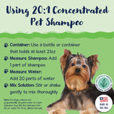 Bobbi Panter® Signature Deshedding Dog Shampoo Conditioner (Gallon), 4/Case (BP00031-CS) Case of 4