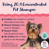 Bobbi Panter® Signature Shaggy Cat Shampoo & Conditioner (13 oz), Vitamin E, Jojoba Oil, and Aloe Vera, 12/Case (HOSBP00097-CS) Case of 12