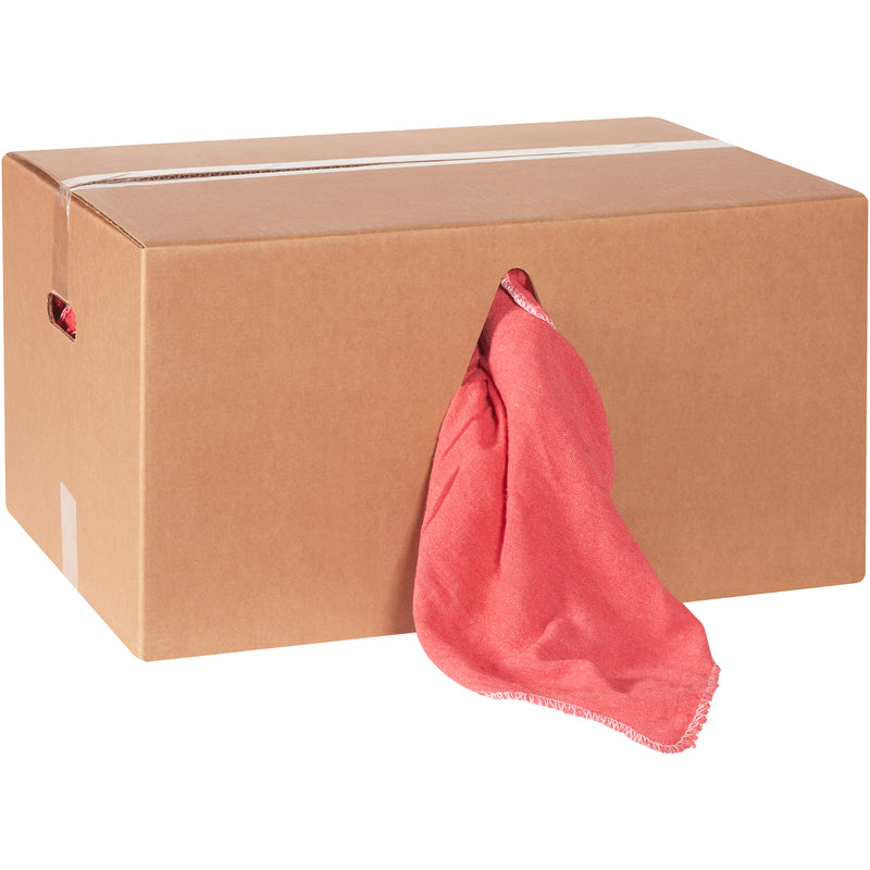 Shop Towels - 14 x 14" Red - 25 lb. box, Case Of 350 Case Of 350