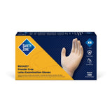 Safety Zone® Bronze Latex Powder Free 5.5 mil Exam Gloves White XS, Case of 1000 (SZNBRZ640) Case of 1000
