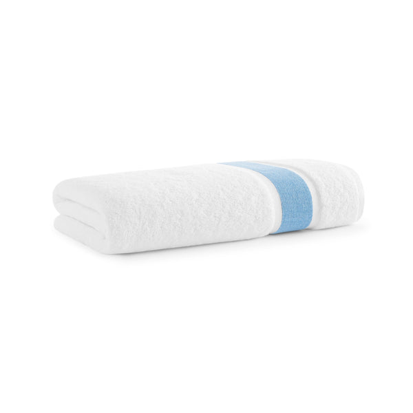 Aston & Arden Aegean Recycled Bath Sheet 35x70 Blue Striped (P-BS-RT-3570-BL) 1/EA