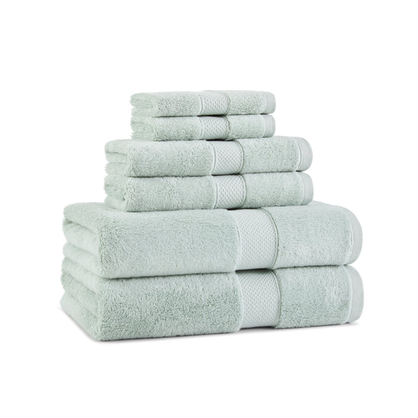 Aston & Arden Egyptian Cotton 6pc Towel Set SageGreen (P-EGYP-SET-SGE) 6/PK