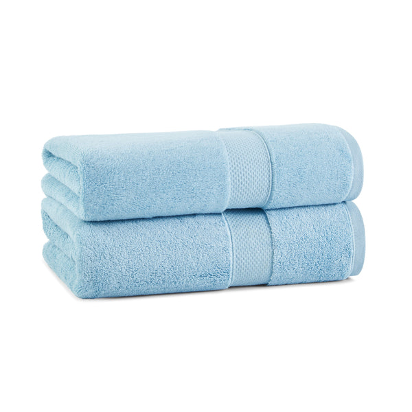Aston & Arden Egyptian Cotton Bath Towel 30x54 Blue (2/Pack) (P-EGYP-3054-BLU) 2/PK