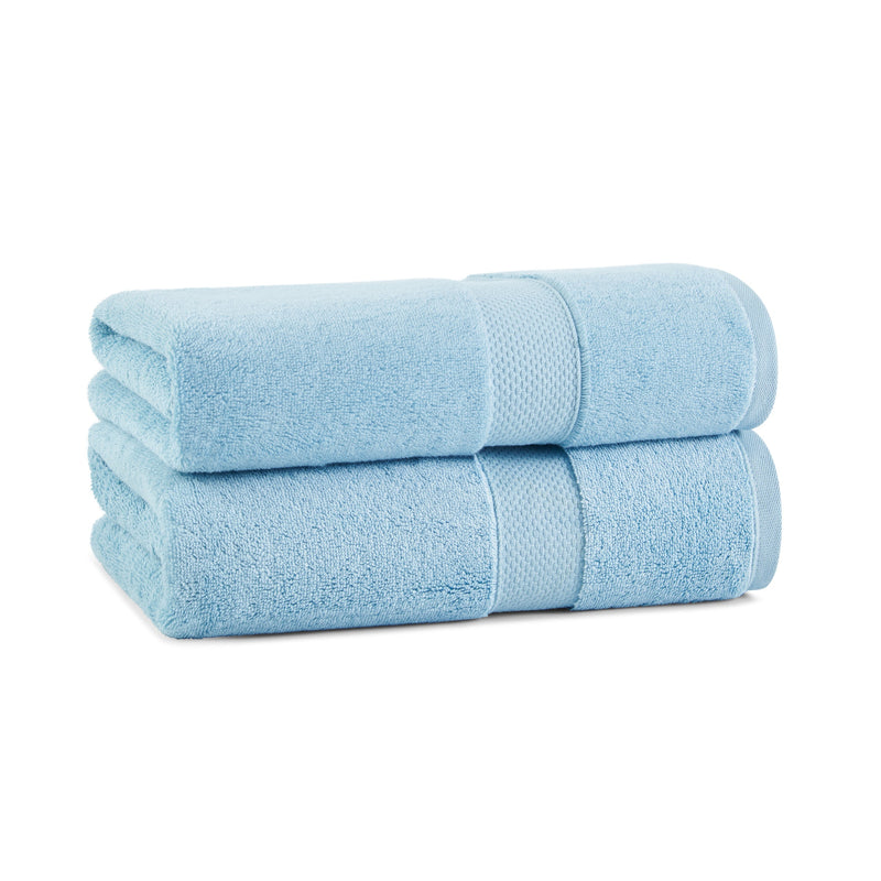 Aston & Arden Egyptian Cotton Bath Towel 30x54 Blue (2/Pack) (P-EGYP-3054-BLU) 2/PK
