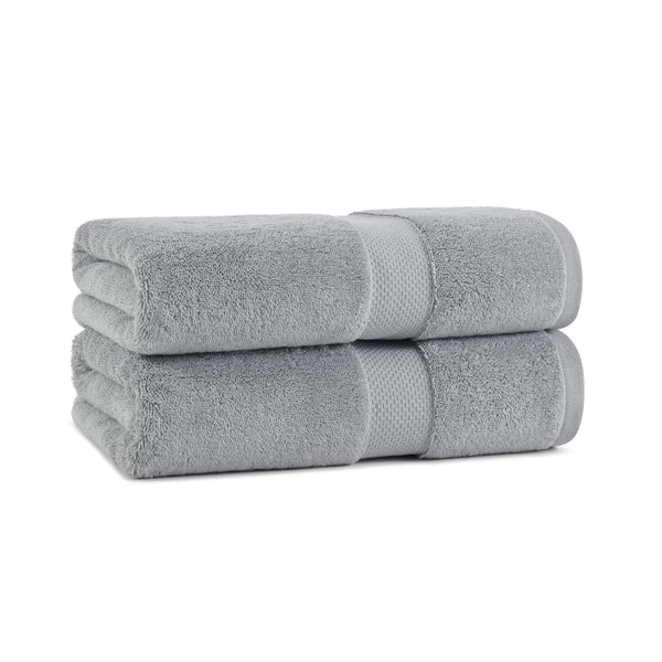 Aston & Arden Egyptian Cotton Bath Towel 30x54 Dark Grey (2/Pack) (P-EGYP-3054-DGY) 2/PK