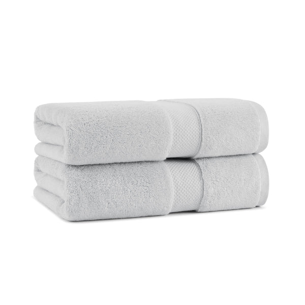 Aston & Arden Egyptian Cotton Bath Towel 30x54 Light Grey (2/Pack) (P-EGYP-3054-LGY) 2/PK