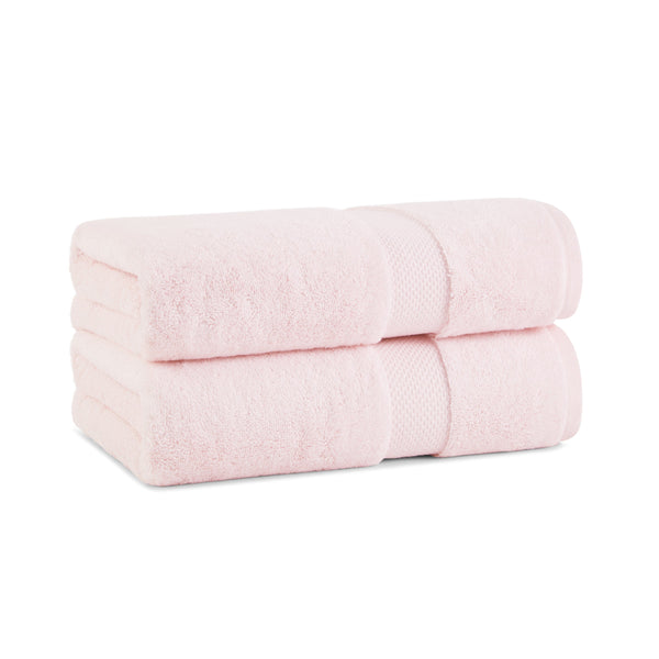 Aston & Arden Egyptian Cotton Bath Towel 30x54 Blush (Pink) (2/Pack) (P-EGYP-3054-PNK) 2/PK