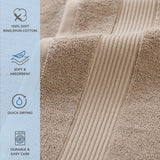 Arkwright Home® Host & Home Hand Towel 16x28 Beige, Case of 60 (HT-HH1628-BG-CS) Case of 60