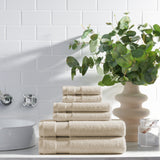 Arkwright Home® Host & Home 6pc Bath Towel Set Ivory, 6/Case Sets (HHBST-6PK-IV-CS) Case of 6 Sets