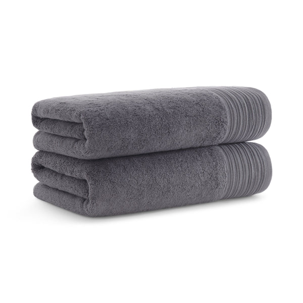 Aston & Arden Anatolian Turkish Bath Towel 30x60 Grey (2/Pack) (P-BT-T-3060-GY) 2/PK