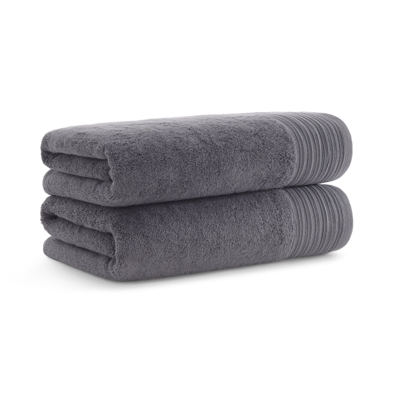 Aston & Arden Anatolian Turkish Bath Towel 30x60 Grey (2/Pack) (P-BT-T-3060-GY) 2/PK