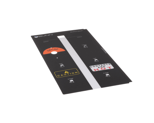 Bunn 28159.0000 Decal,Decor W/Indicators(1.5G (BU28159-0000) Each